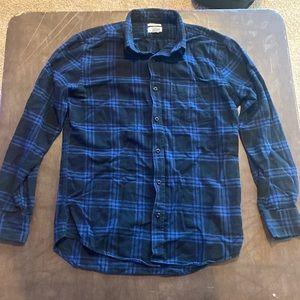 Black and Blue Old Navy Flannel